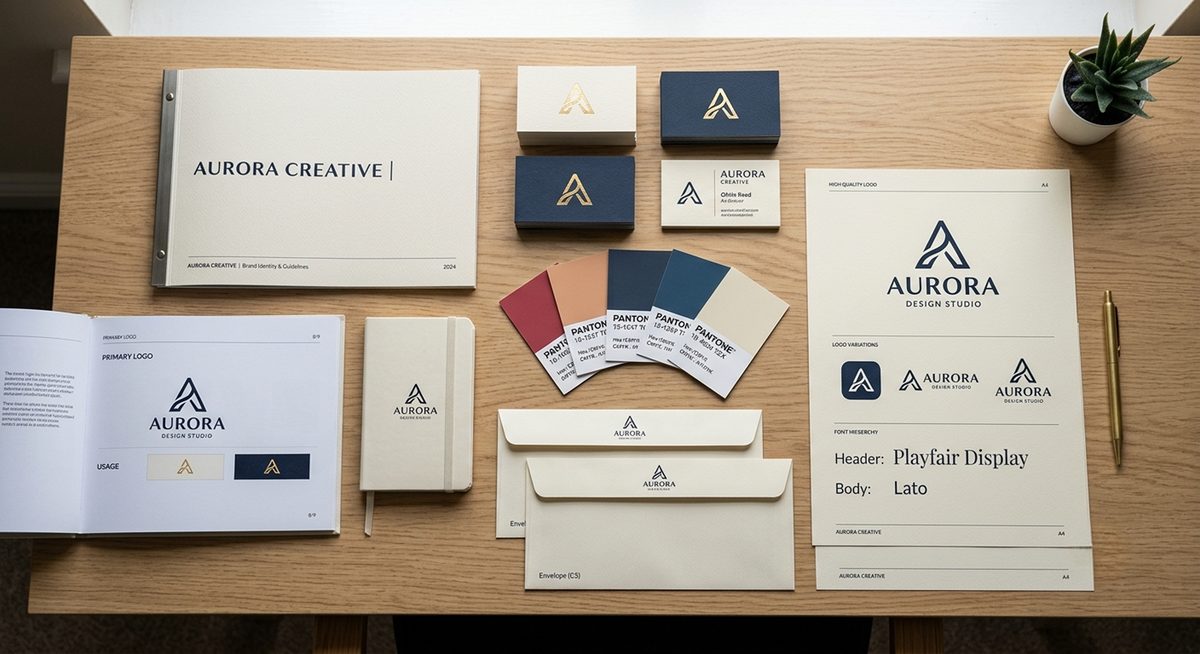 Brand identity deliverables